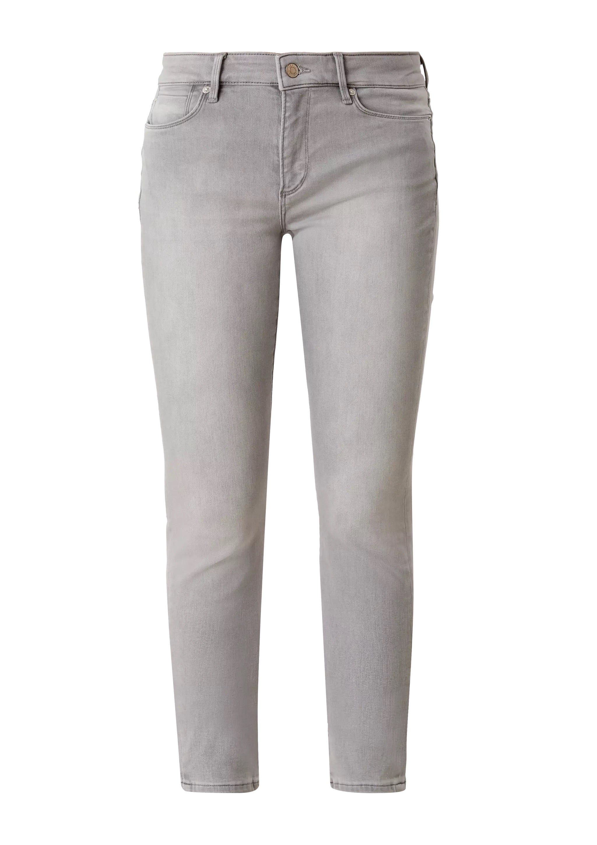 s.Oliver Izabell Women's Skinny Jeans - Light Grey Garment Wash - Model 1277411