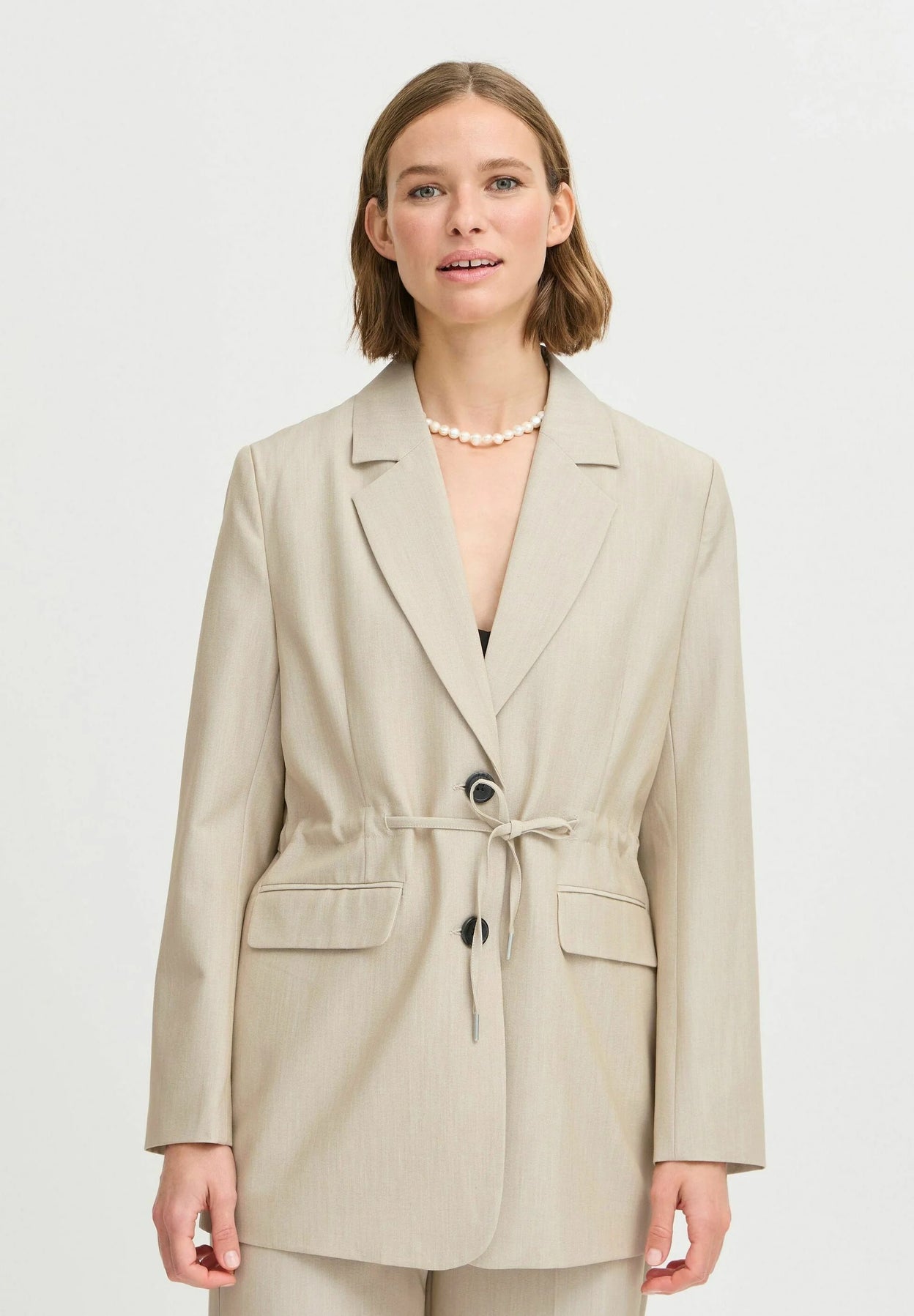 b.young BYDANTA STRING - Blazer - humus