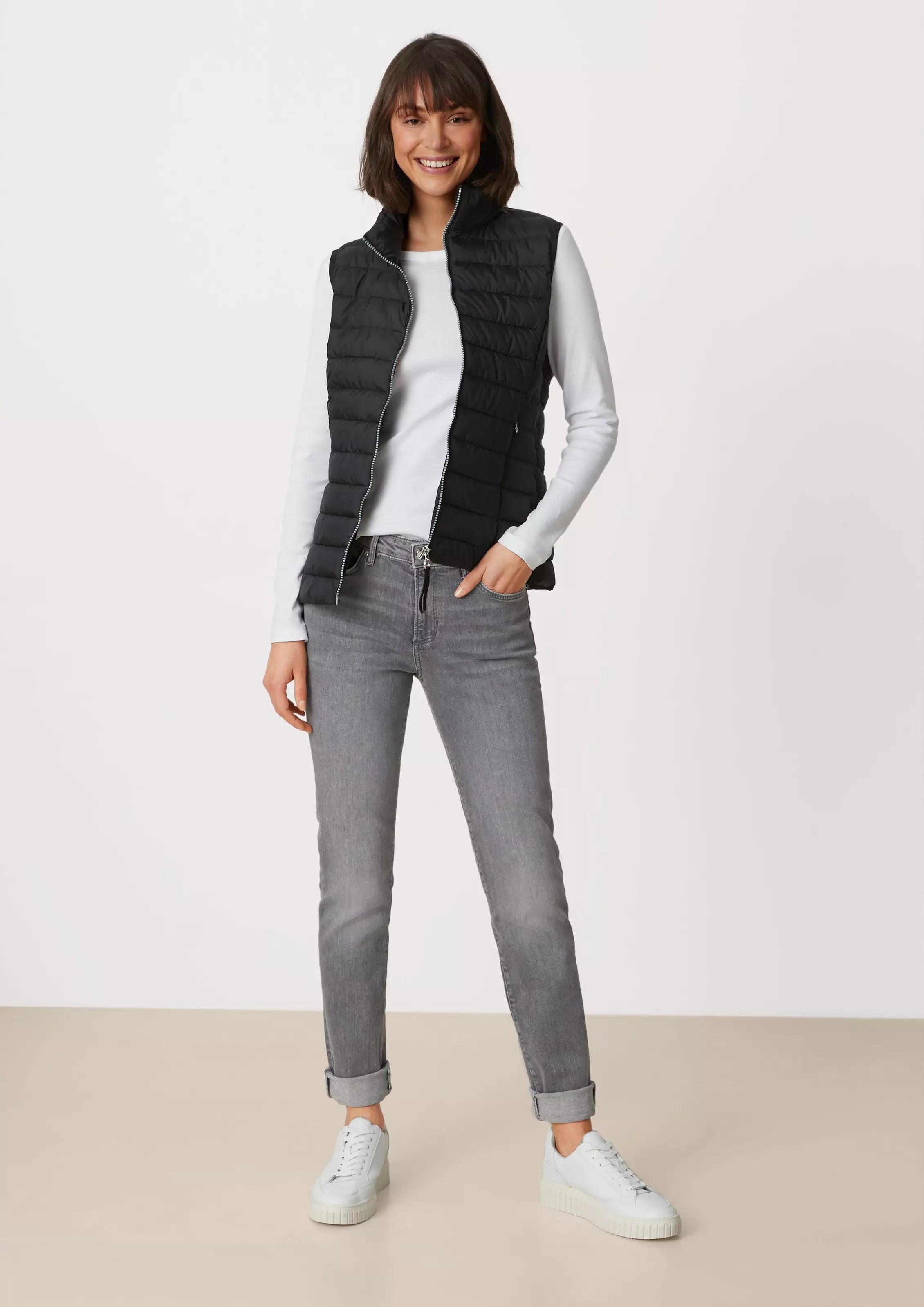 s.Oliver Betsy Slim Fit Mid Rise Jeans