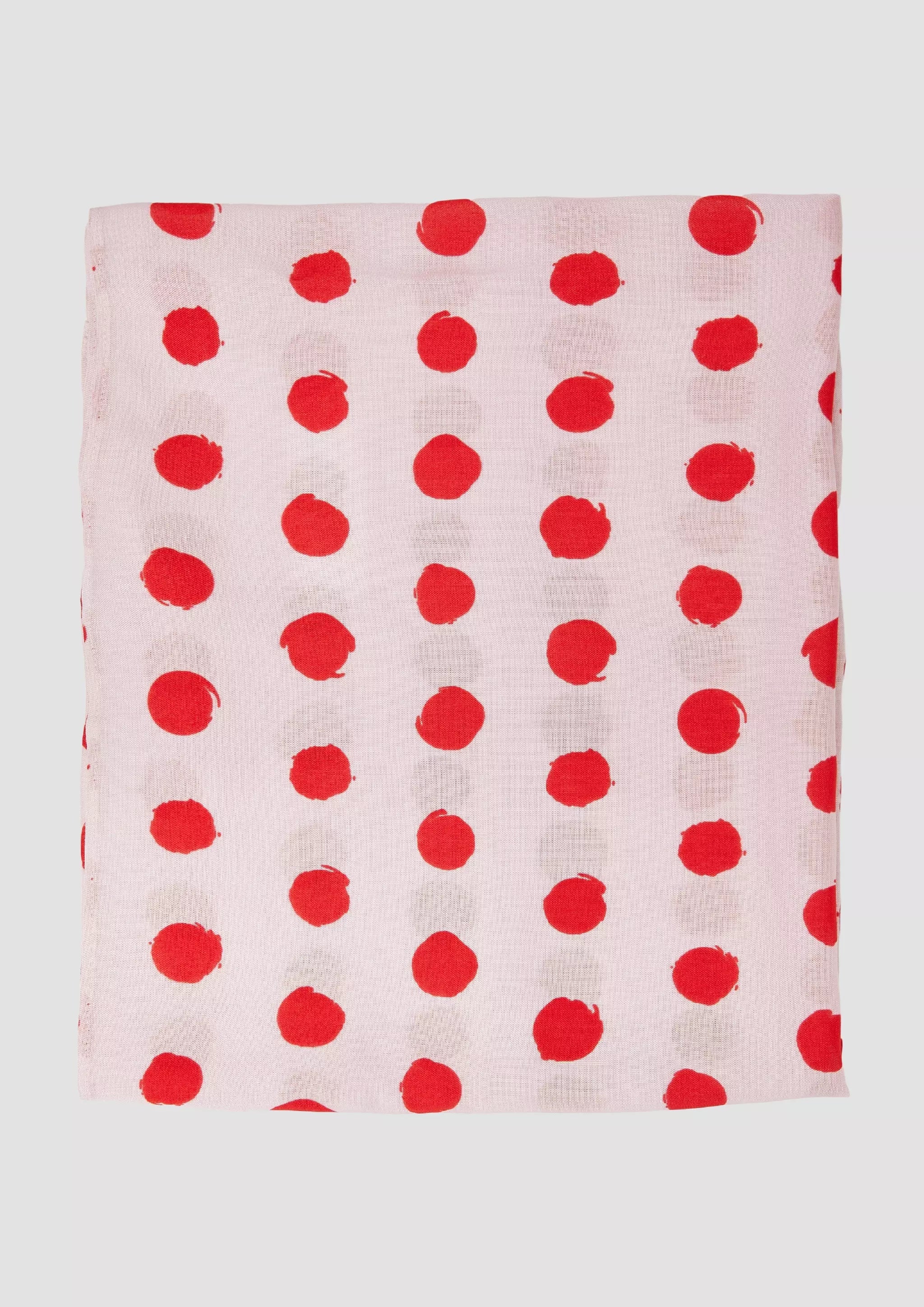 s.Oliver Viscose Loop Scarf with Artwork