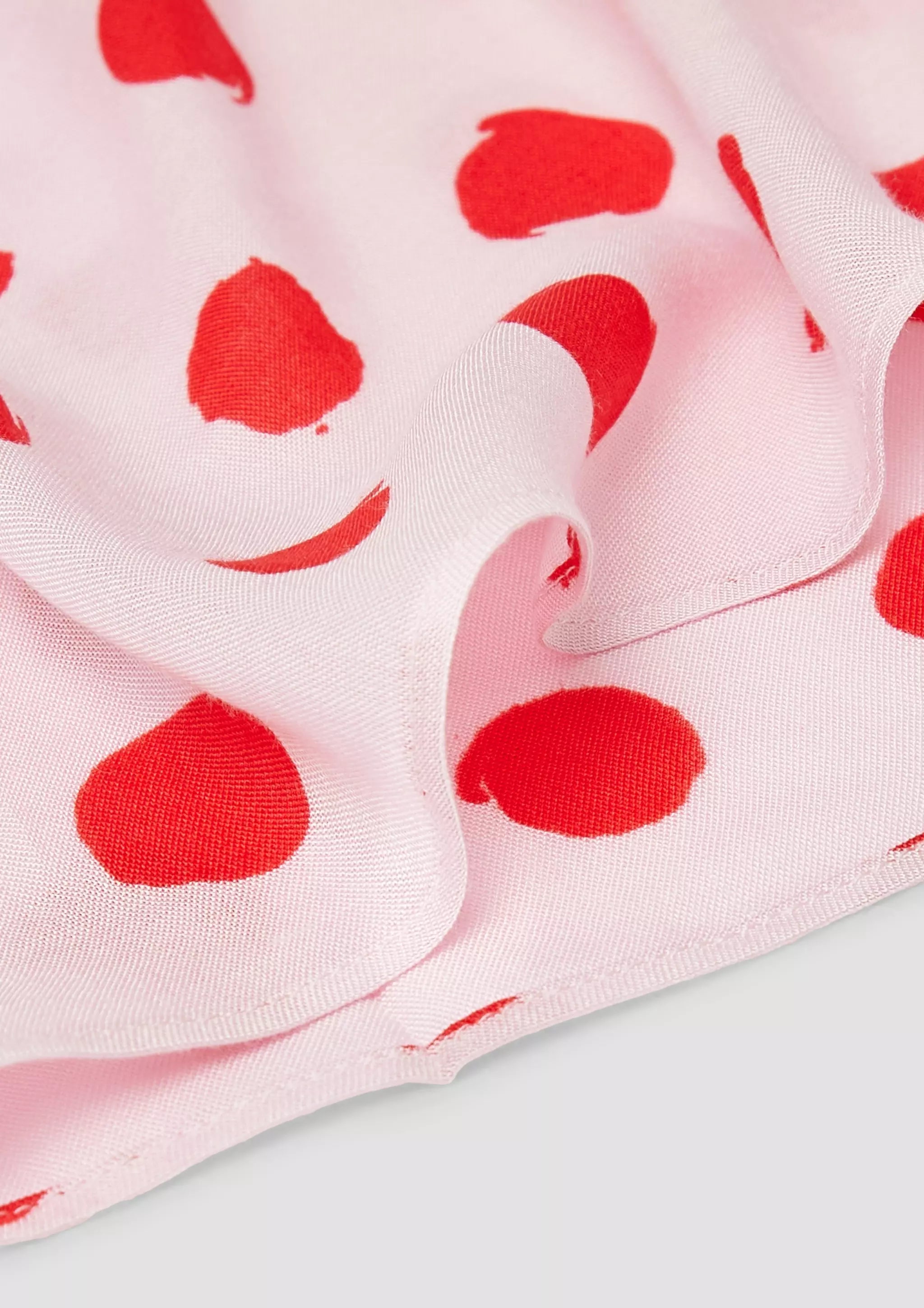 s.Oliver Viscose Loop Scarf with Artwork