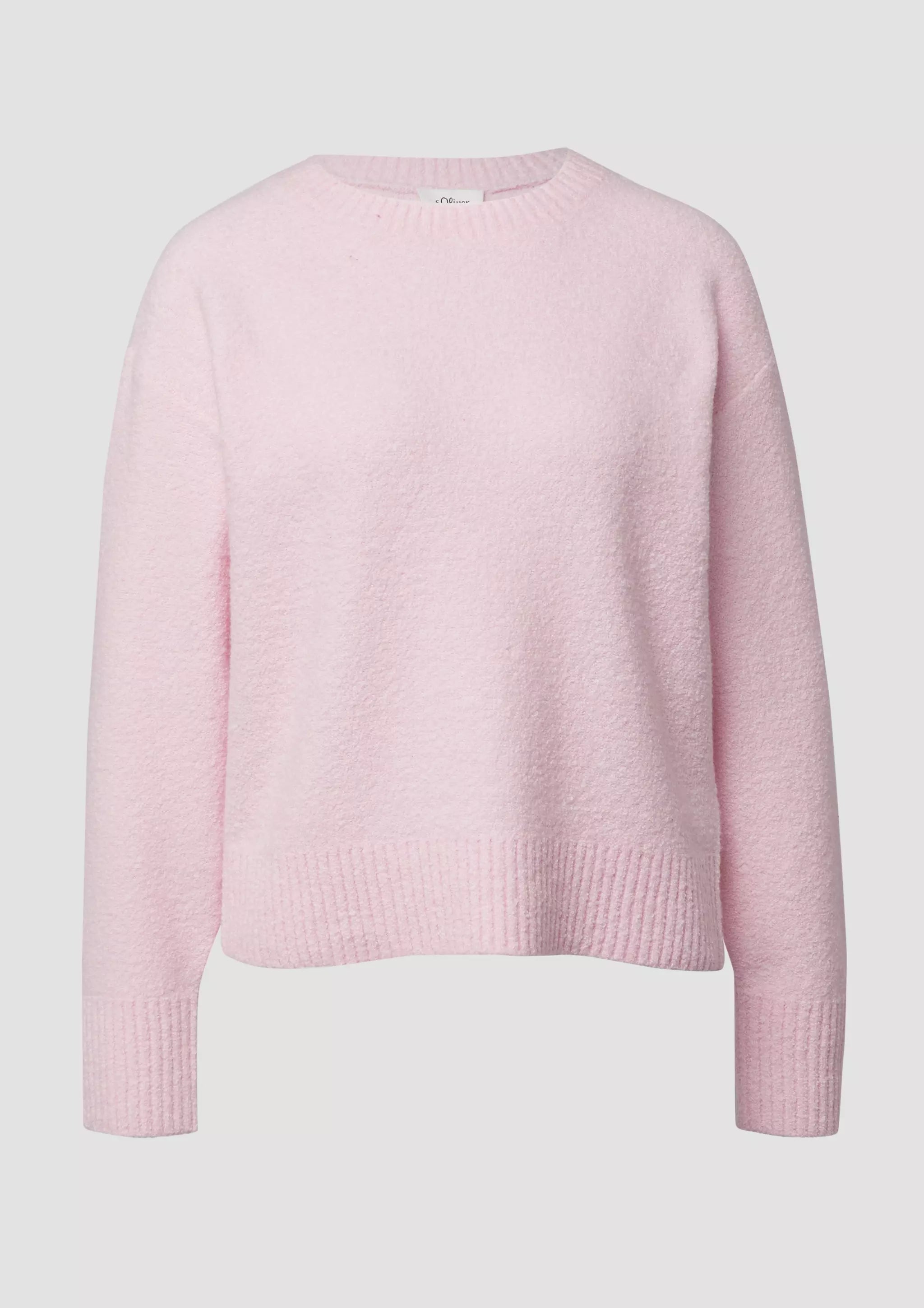 s.Oliver Relaxed fit bouclé sweater