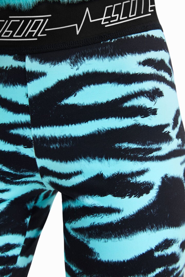 Desigual Patterned Leggings Tights 2-in-1