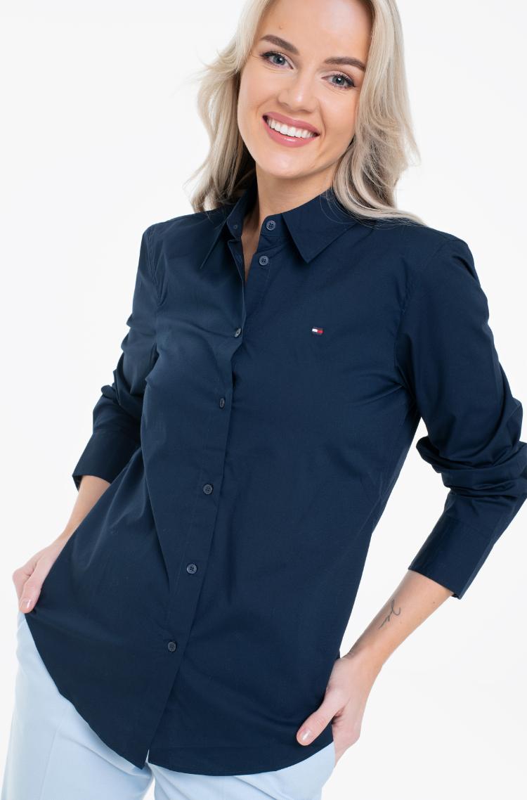 Tommy Jeans Ladies Oxford Shirt Navy