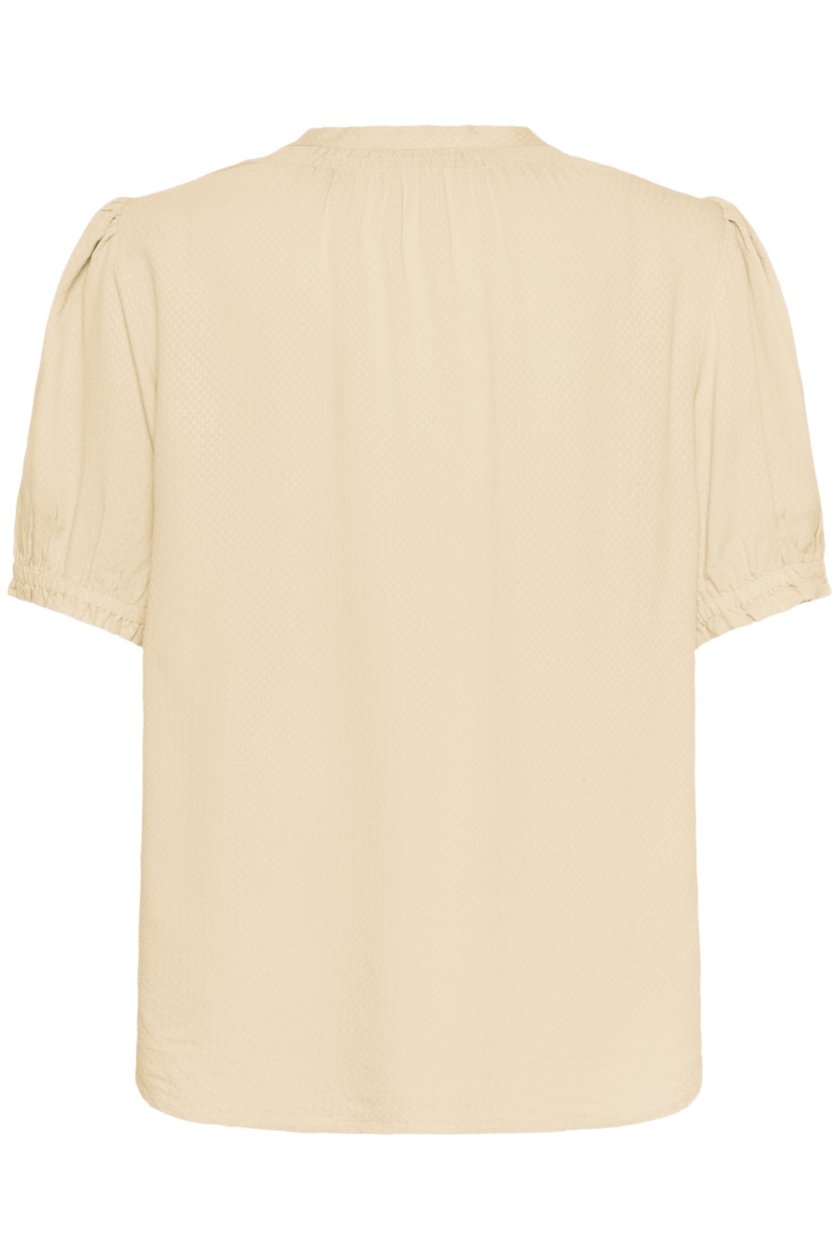 Saint Tropez BRITTASZ Short Sleeve Blouse - Creme