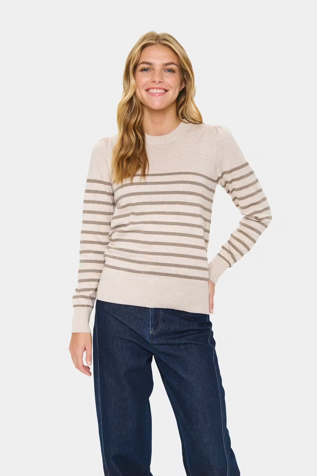 MilaSZ Striped Pullover Sweater