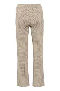 Part Two Pontas Check Trousers - Brown Gingham Tailored Pants