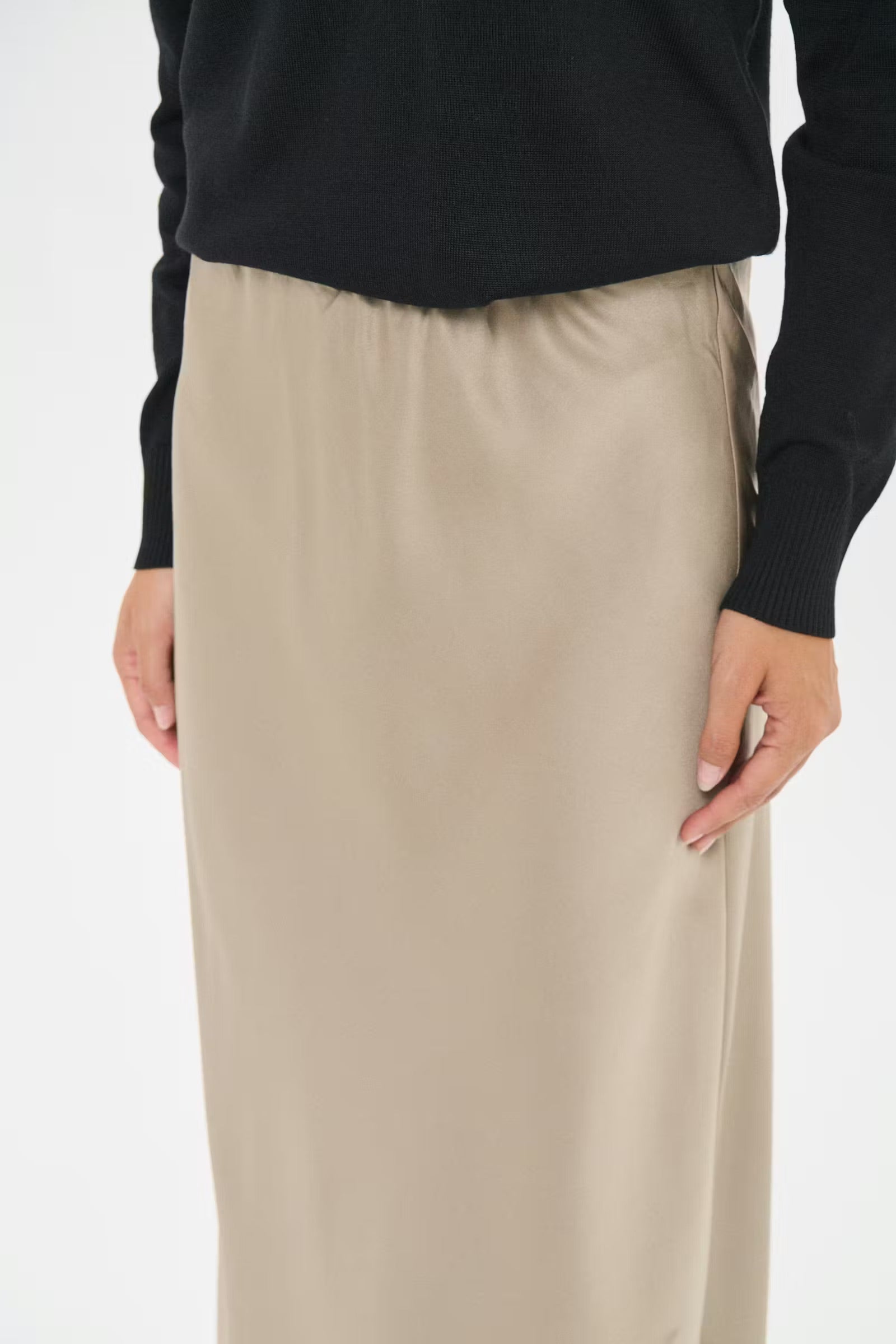 Saint Tropez LodisaSZ Maxi Skirt - Beige