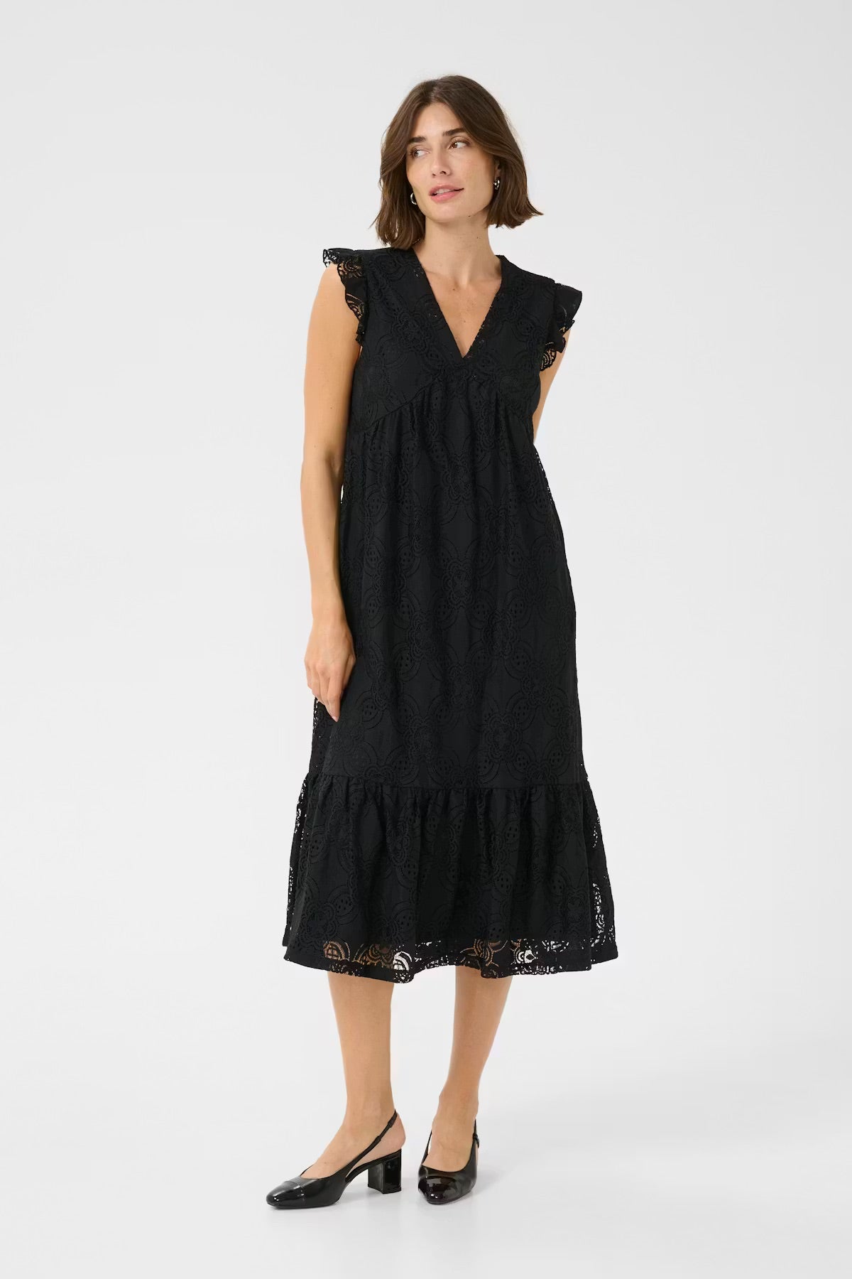 Culture CUsigla Lace Dress - Black