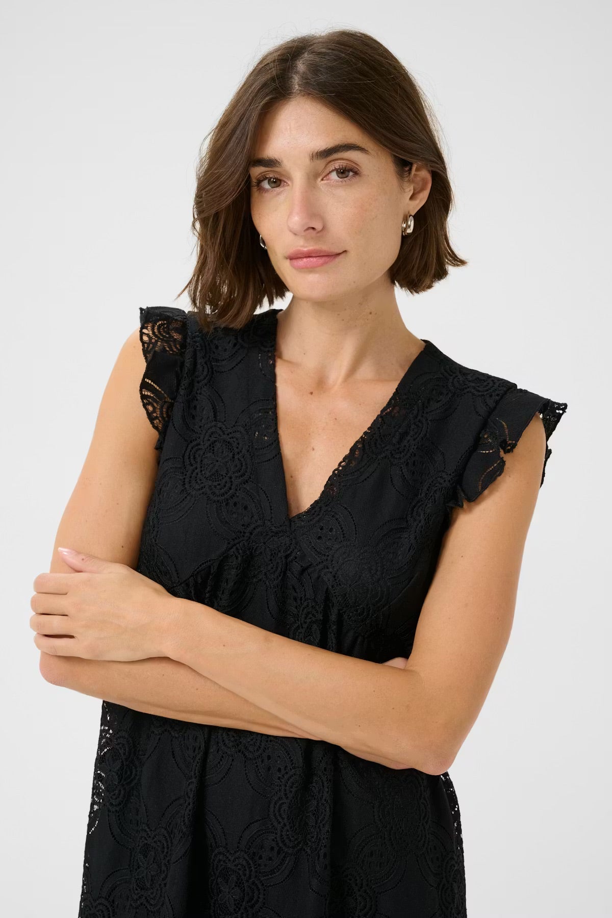 Culture CUsigla Lace Dress - Black