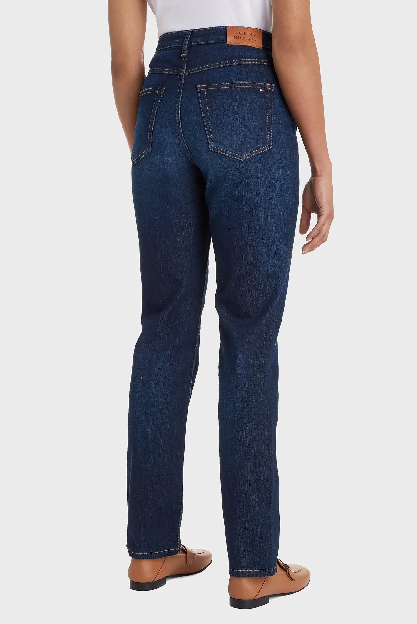 Tommy Hilfiger Classics Straight Jeans with Mid-Rise Waist