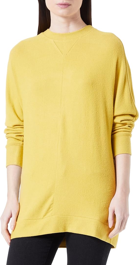 s.Oliver Oversized Longline Sweater - Black