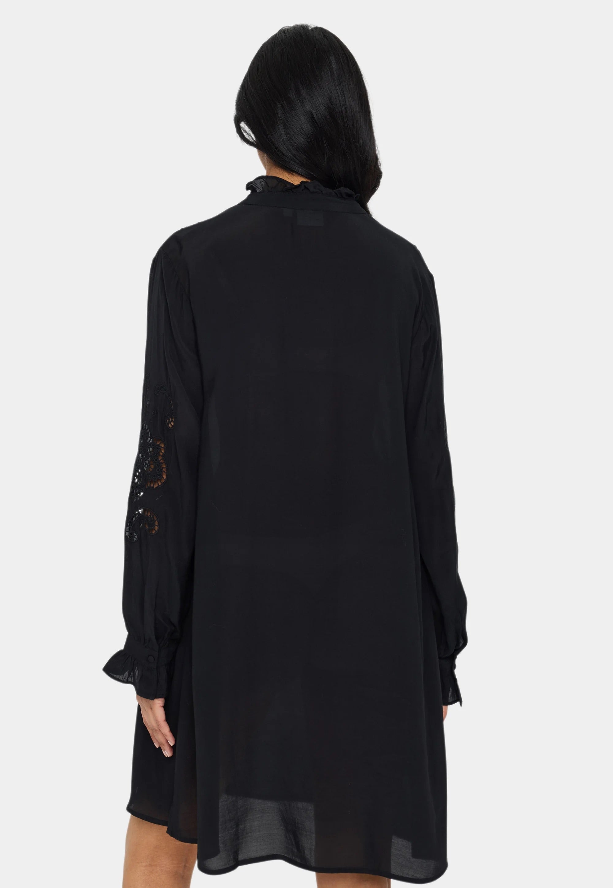 Saint Tropez GreyaSZ Shirt Dress - Black