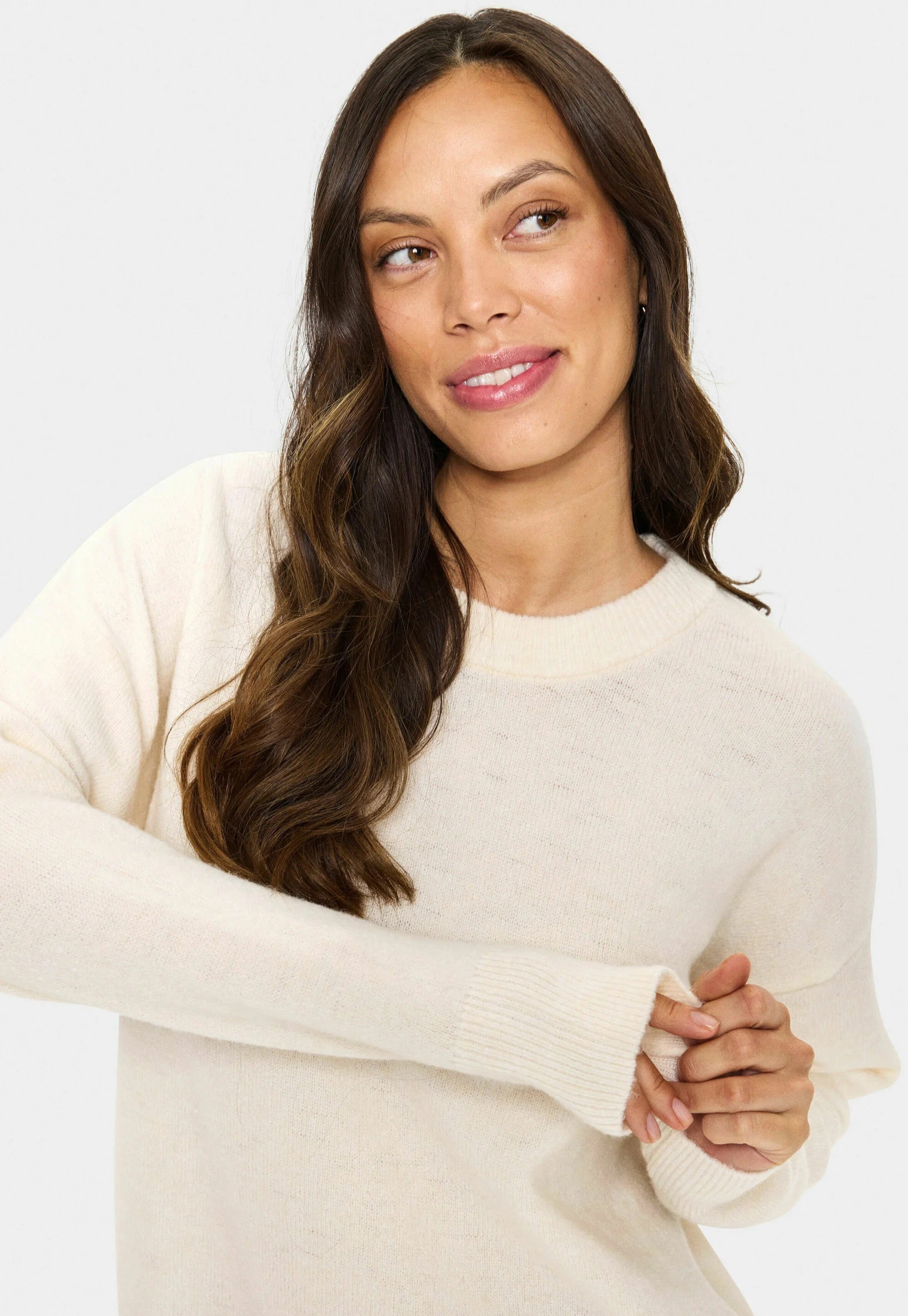 Saint Tropez SHELLYSZ Pullover - Ice