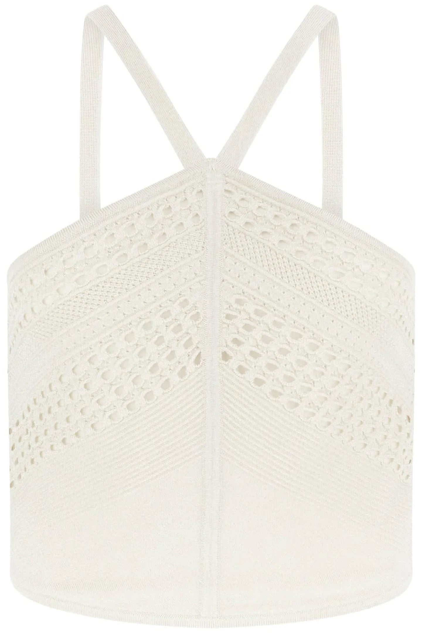 Marciano by Guess Henley Halter Crop Top