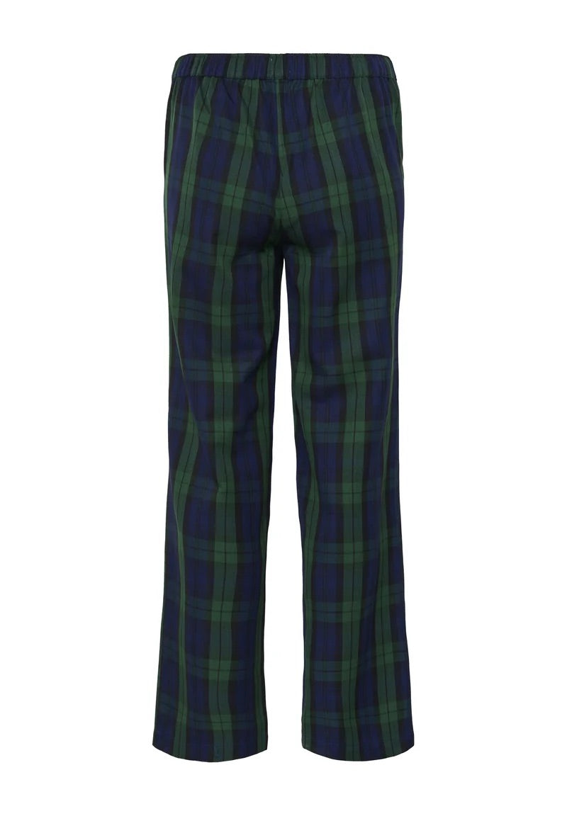 Saint Tropez MADONNASZ Trousers - Ocean Botanical Plaid