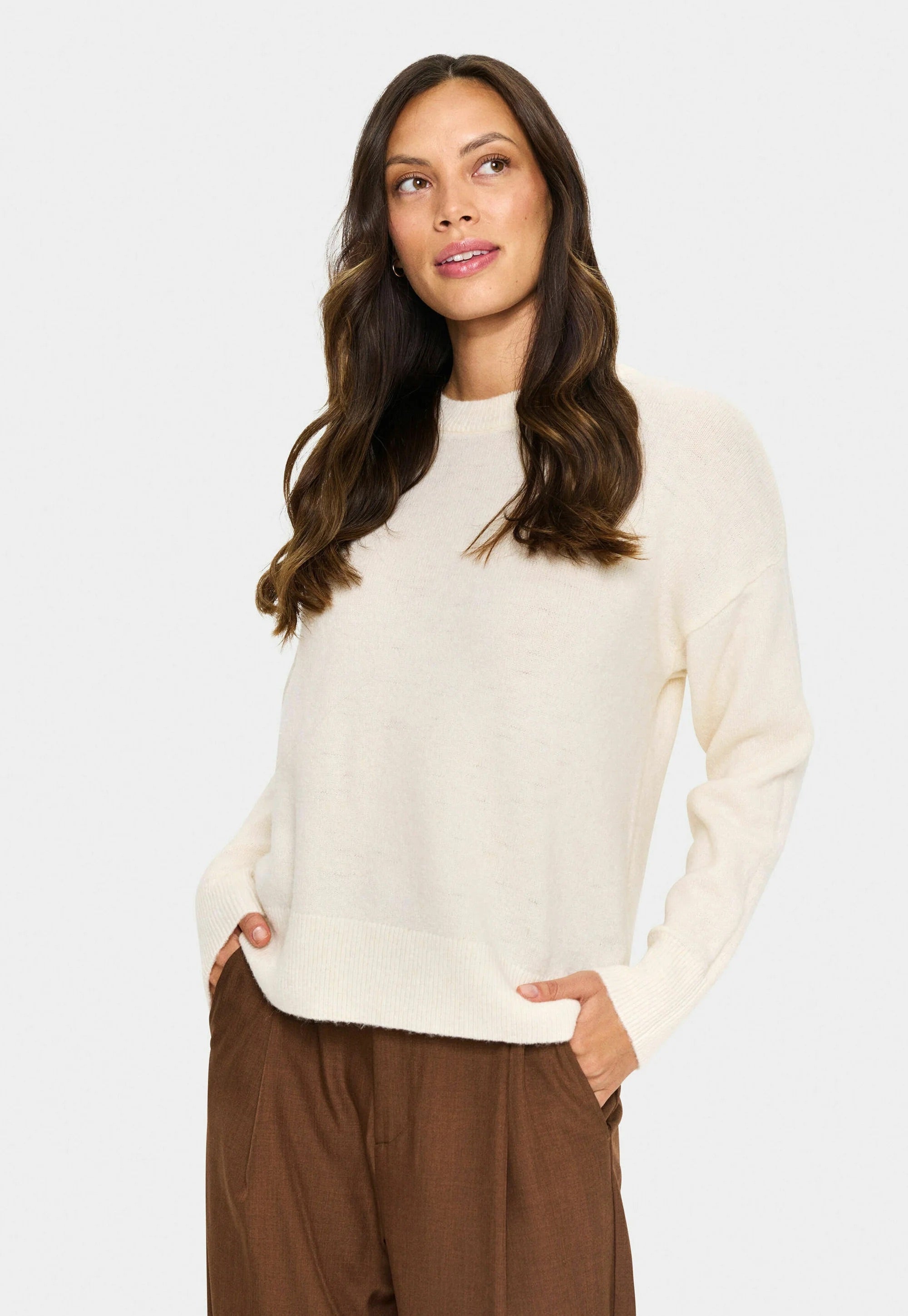 Saint Tropez SHELLYSZ Pullover - Ice