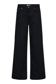 Co'couture Pincc Wide-Leg Jeans – Black