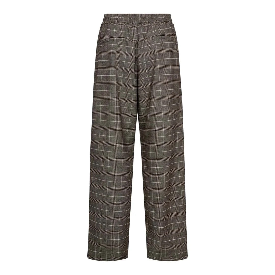 Co'couture Claudine CC Wide-Leg Trousers – Walnut