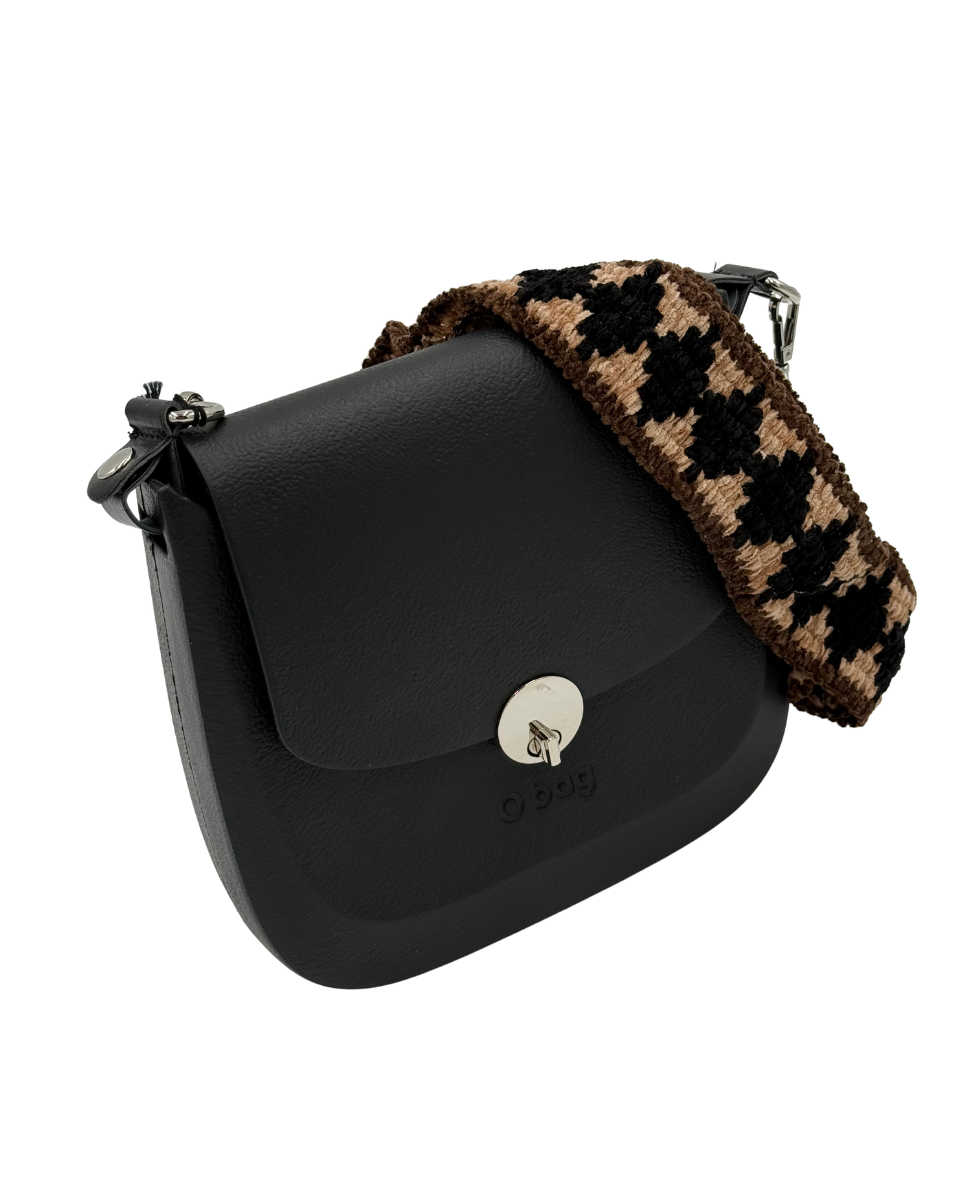 O bag Chase – Crossbody Bag with Houndstooth Strap