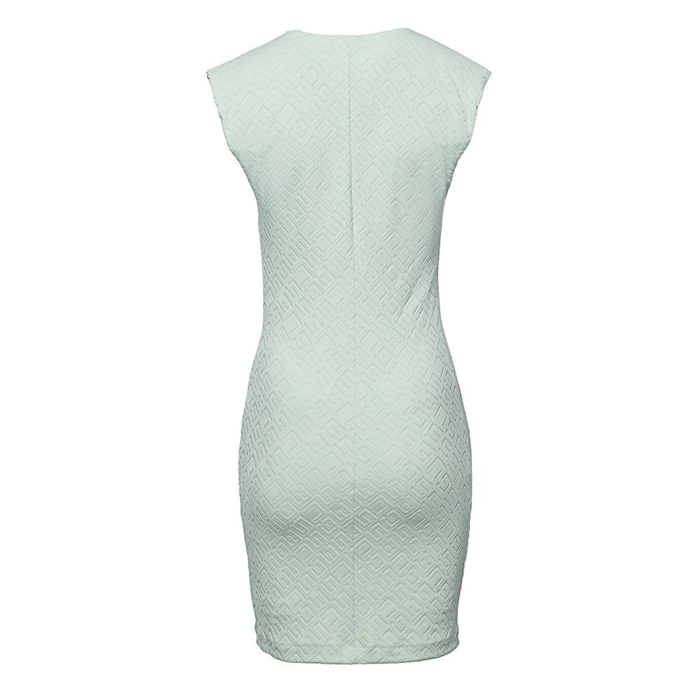 Guess Mint Green Textured Dress