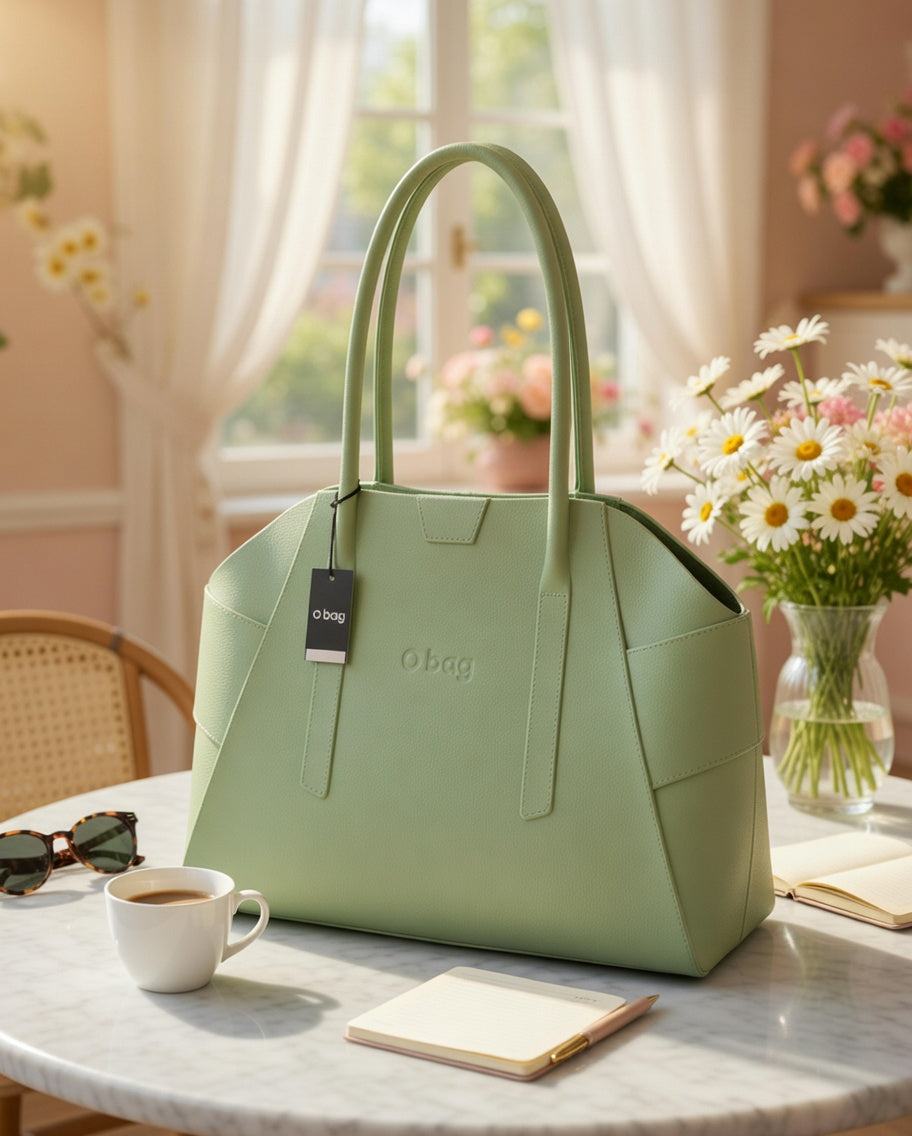 O bag Unique – Sage Green Tote Bag