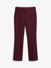 Part Two Pontal Flared Trousers – Burgundy