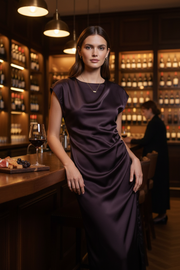 Saint Tropez ZidtSZ Cap Sleeve Dress lifestyle - wine bar