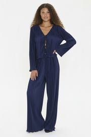 ZUNISZ TIE Blouse Eclipse - Lifestyle Full Body