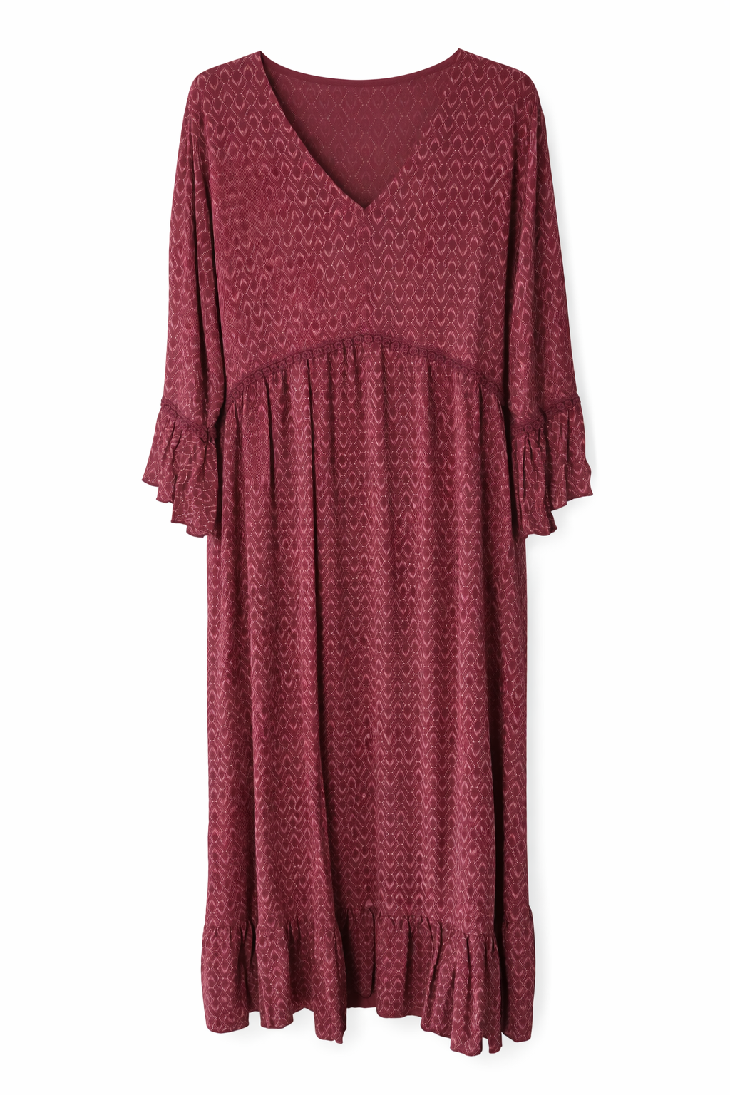 Sorbet SBODA Textured Midi Dress