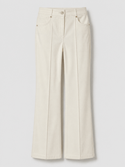 Marciano by Guess Flare Trousers – Cream, women's fashion, premium designer clothing, elegant style, bootcut leg.