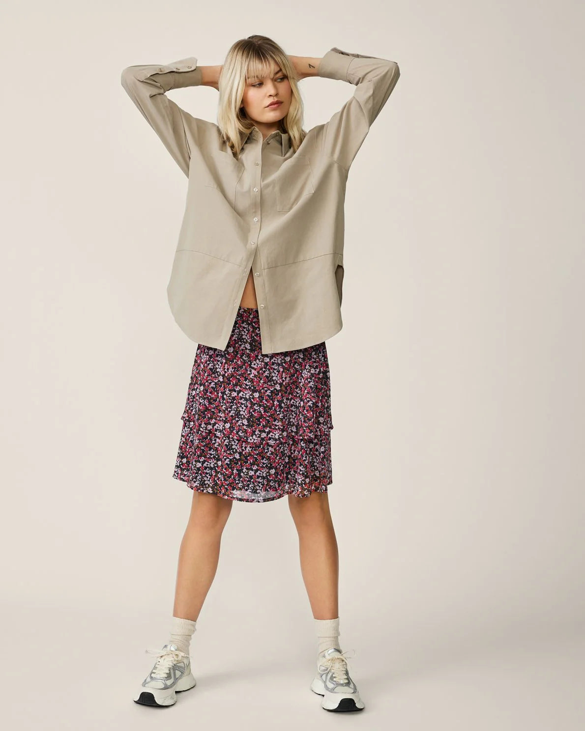 MSCH Varuna Kabrina Smock Skirt AOP