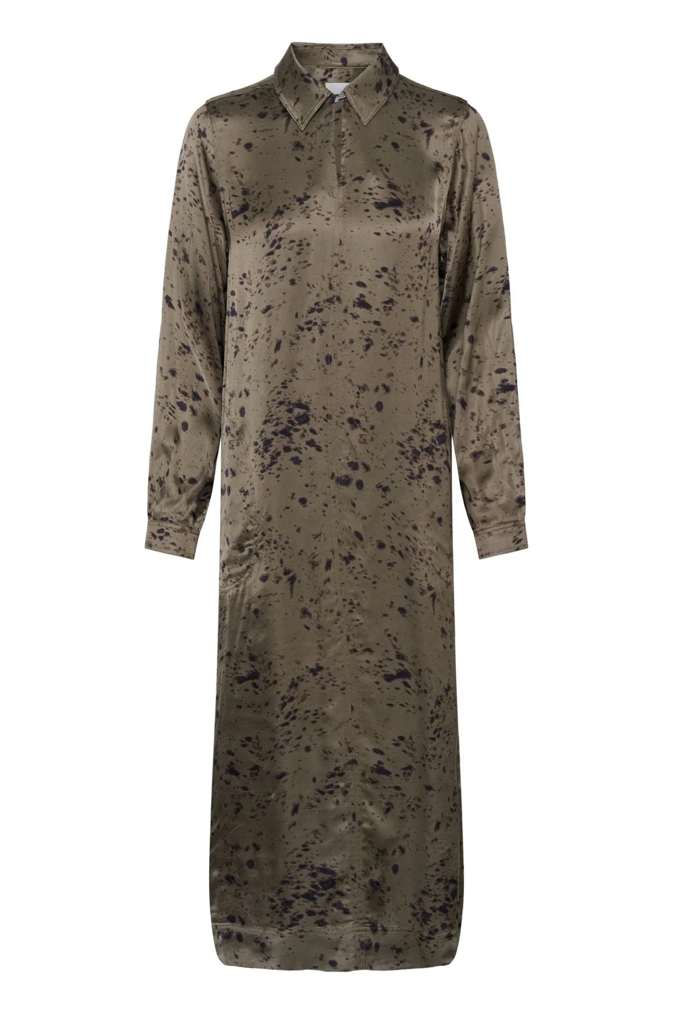 Part Two ShilohPW Dress - Tarmac Scattered Texture Print