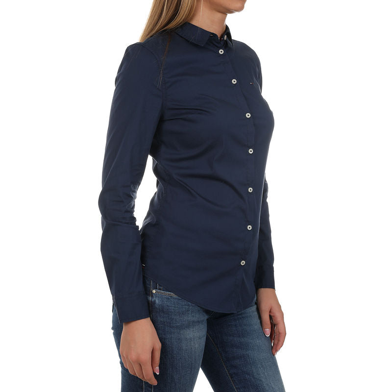 Tommy Jeans Ladies Oxford Shirt Navy